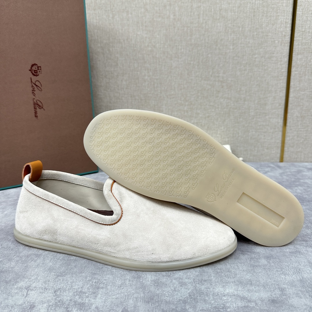 💋💍LP新品上架   Loro Pia*   诺悠-翩雅  贝克汉姆同款莫卡辛男鞋， 一脚蹬便鞋  橱窗