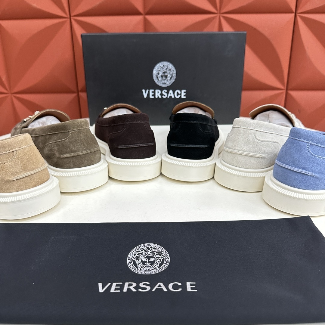 💋💍VS家新品 Versa* 范思-哲 意大利男士休闲乐福鞋上新🆕!这个意大利纯手工鞋履品牌的