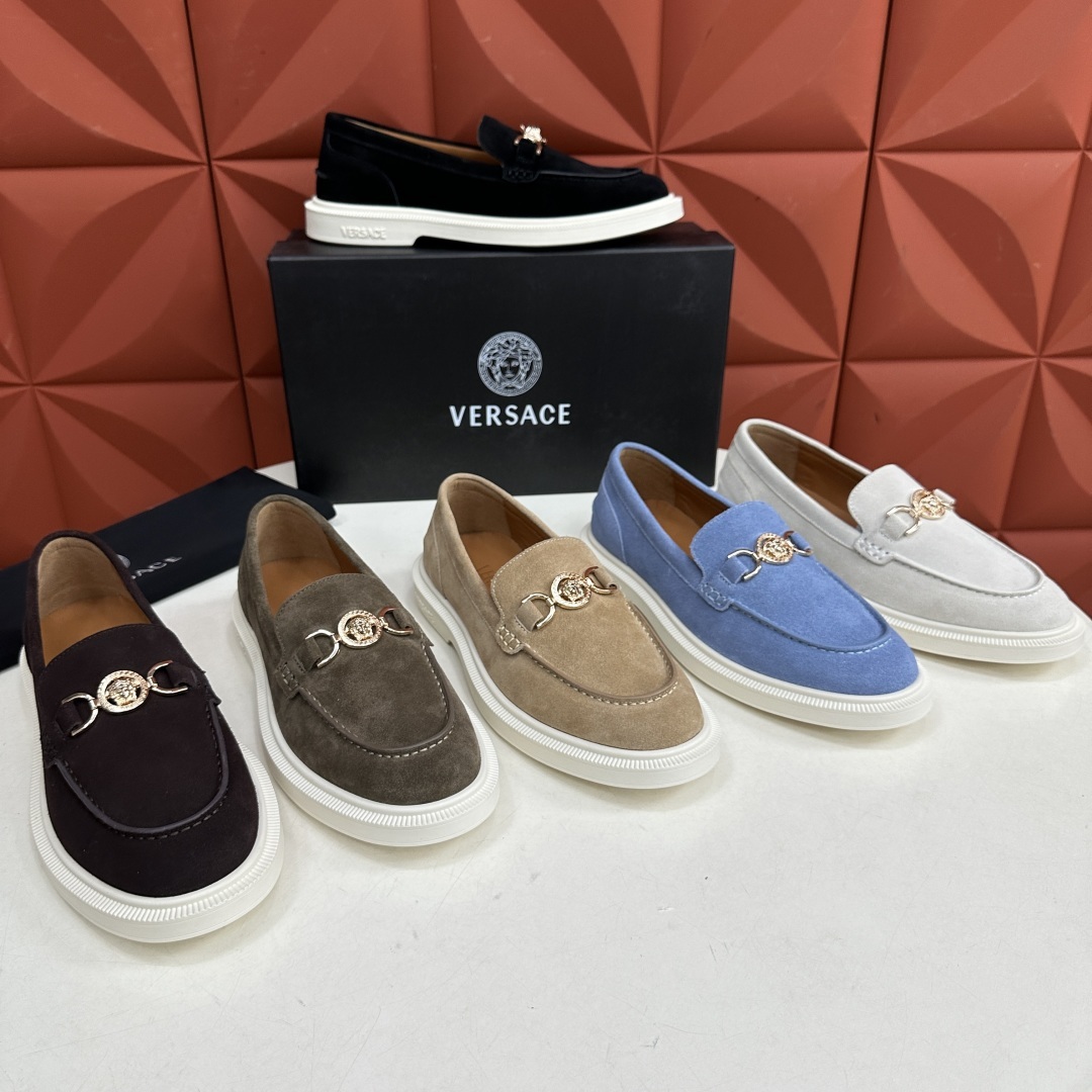 💋💍VS家新品 Versa* 范思-哲 意大利男士休闲乐福鞋上新🆕!这个意大利纯手工鞋履品牌的
