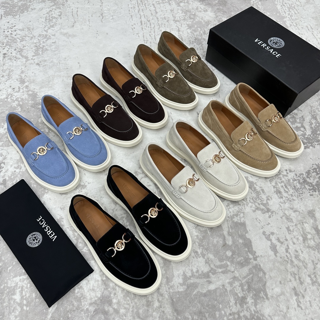 💋💍VS家新品 Versa* 范思-哲 意大利男士休闲乐福鞋上新🆕!这个意大利纯手工鞋履品牌的
