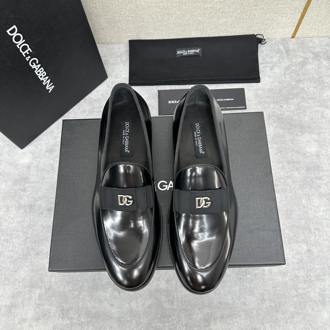 💋💍D&G   杜嘉-班纳 Dolce&Gabban* 莫卡辛便鞋 男士乐福鞋皮鞋  以全新版本创意呈现