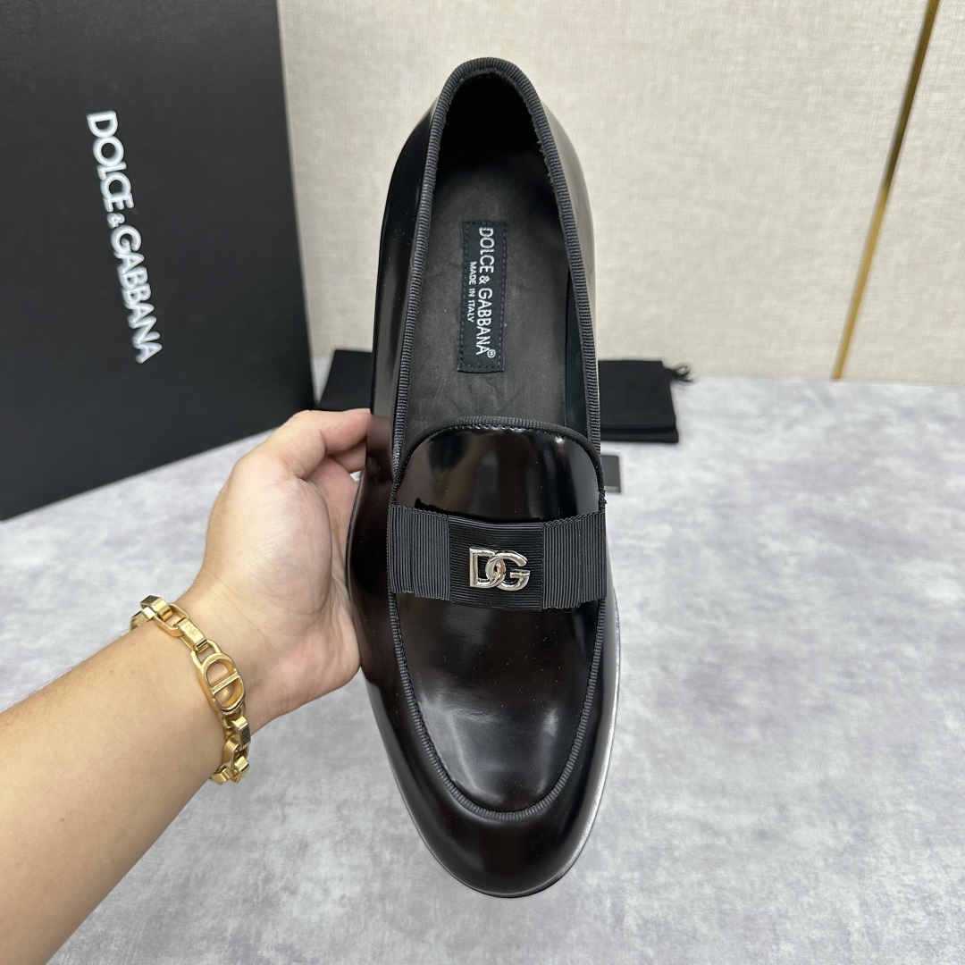 💋💍D&G   杜嘉-班纳 Dolce&Gabban* 莫卡辛便鞋 男士乐福鞋皮鞋  以全新版本创意呈现