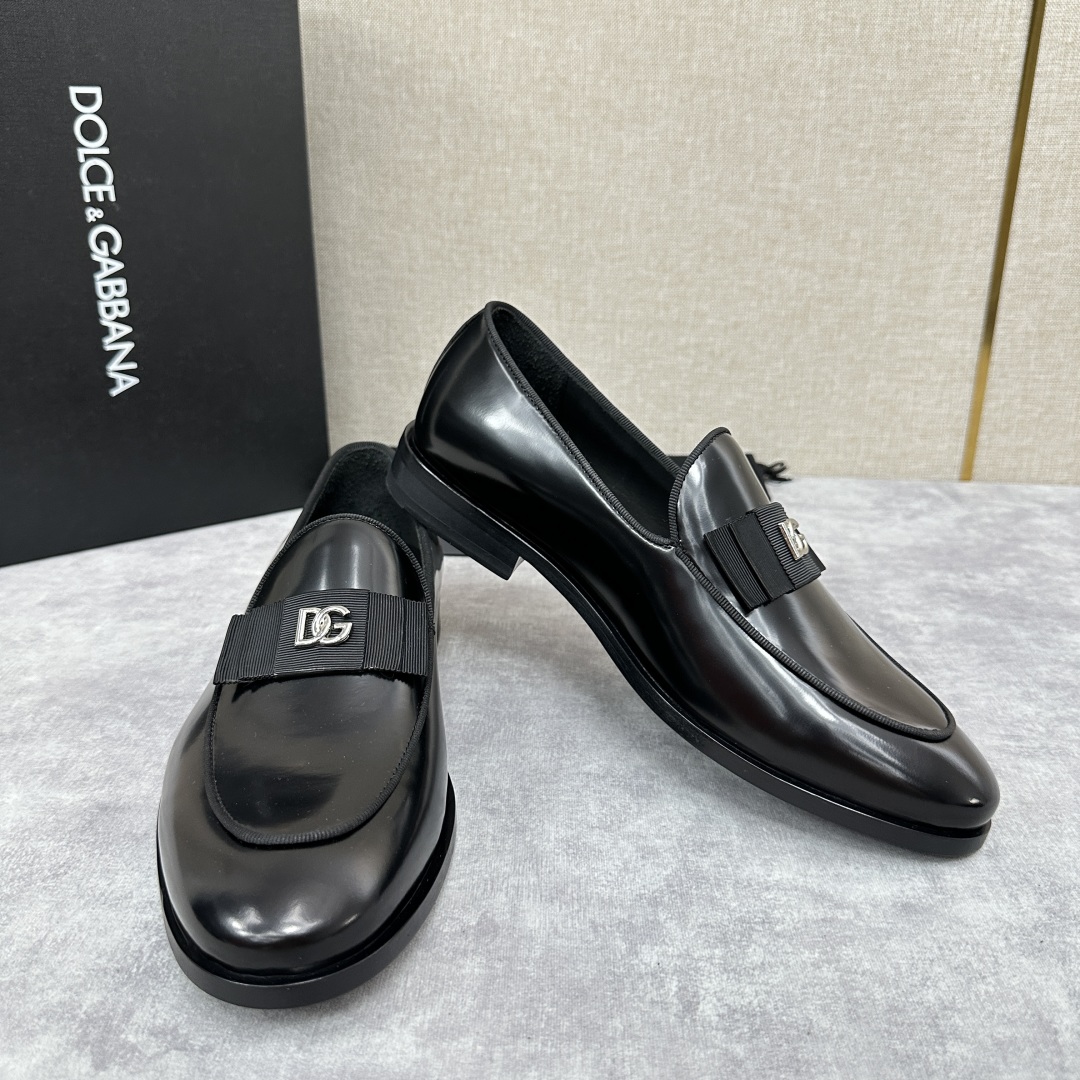 💋💍D&G   杜嘉-班纳 Dolce&Gabban* 莫卡辛便鞋 男士乐福鞋皮鞋  以全新版本创意呈现