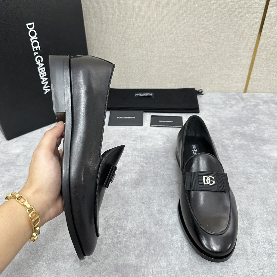 💋💍D&G 杜嘉-班纳 Dolce&Gabban* 莫卡辛便鞋 男士乐福鞋皮鞋 以全新版本创意呈现