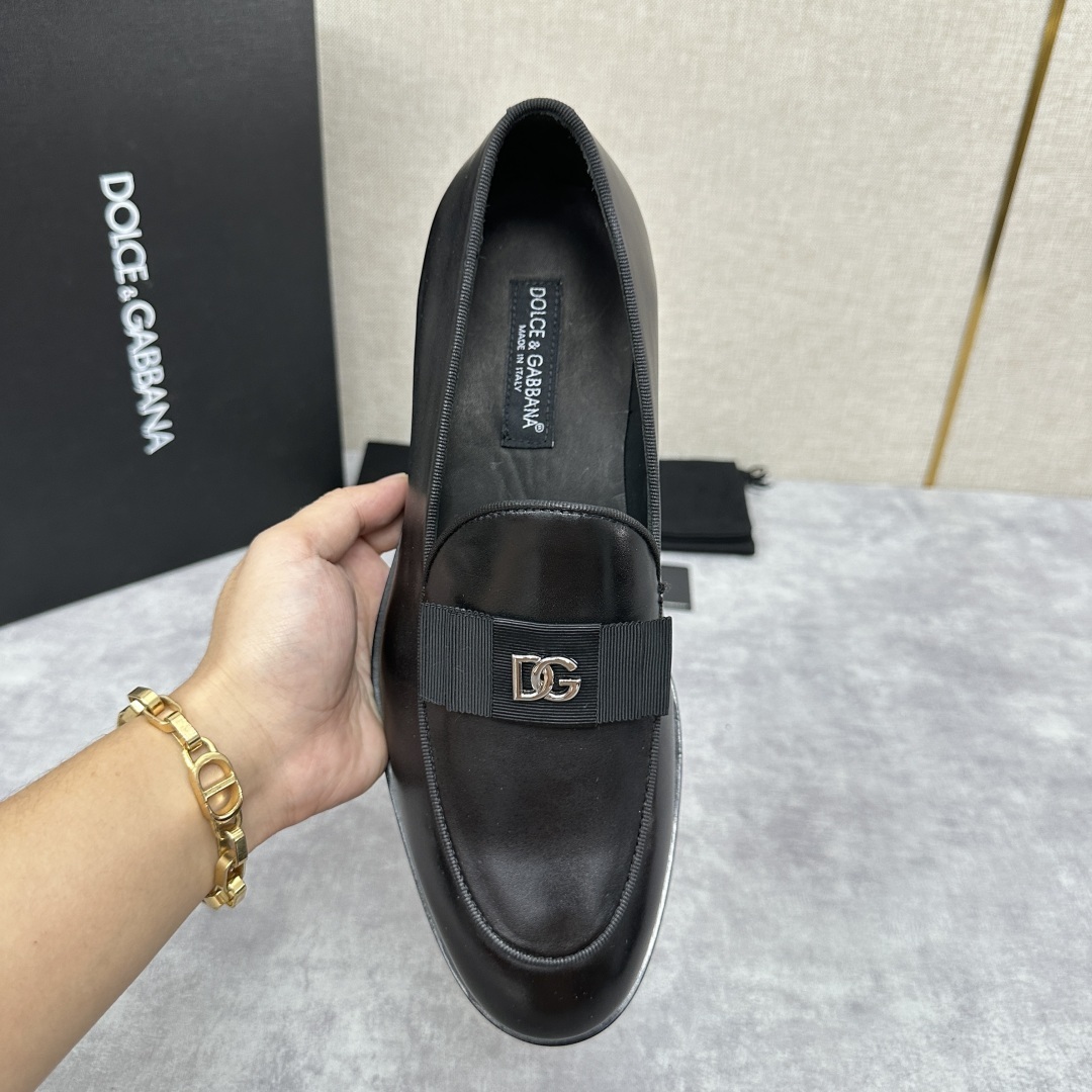 💋💍D&G 杜嘉-班纳 Dolce&Gabban* 莫卡辛便鞋 男士乐福鞋皮鞋 以全新版本创意呈现