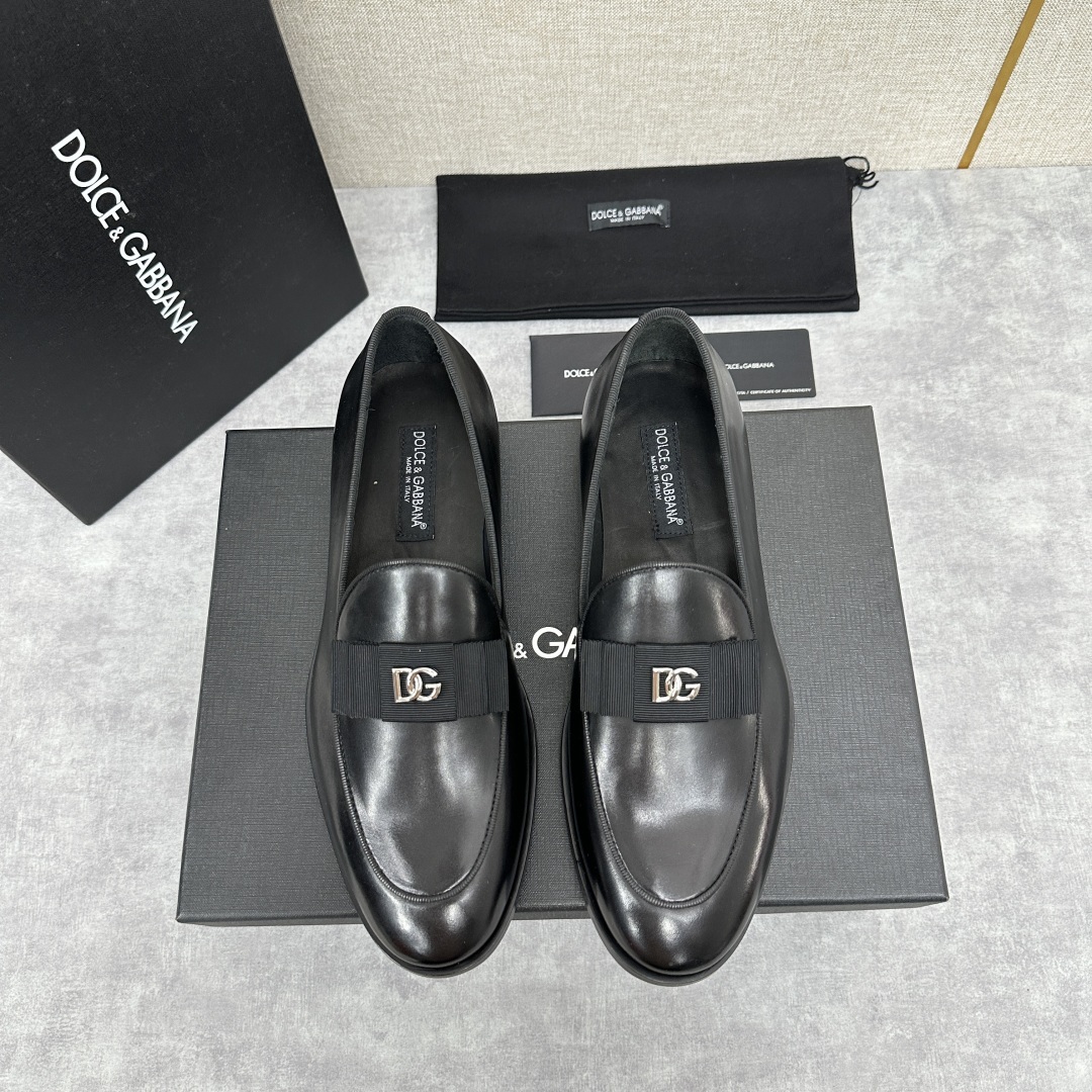💋💍D&G 杜嘉-班纳 Dolce&Gabban* 莫卡辛便鞋 男士乐福鞋皮鞋 以全新版本创意呈现
