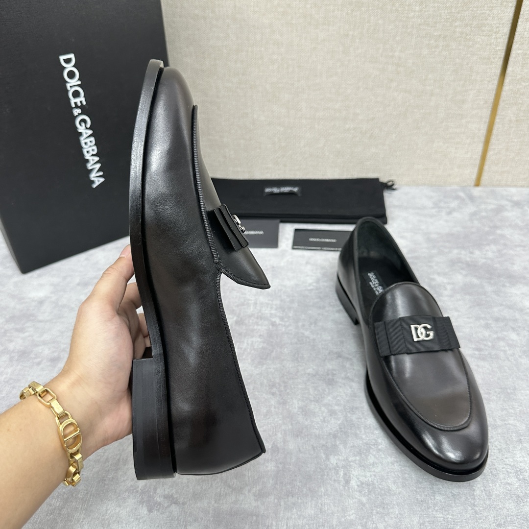 💋💍D&G 杜嘉-班纳 Dolce&Gabban* 莫卡辛便鞋 男士乐福鞋皮鞋 以全新版本创意呈现