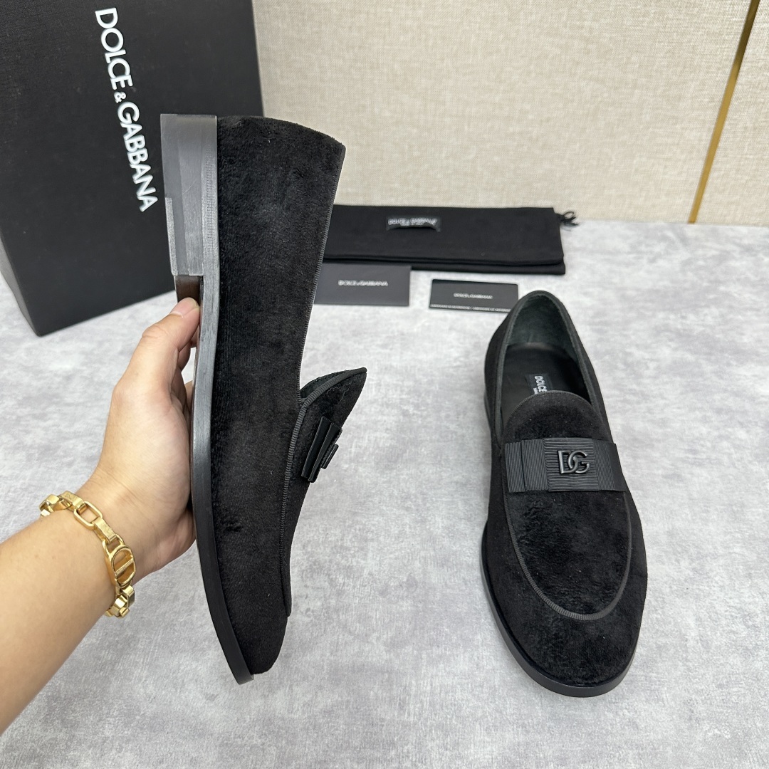 💋💍D&G 杜嘉-班纳 Dolce&Gabban* 莫卡辛便鞋 男士乐福鞋皮鞋 以全新版本创意呈现