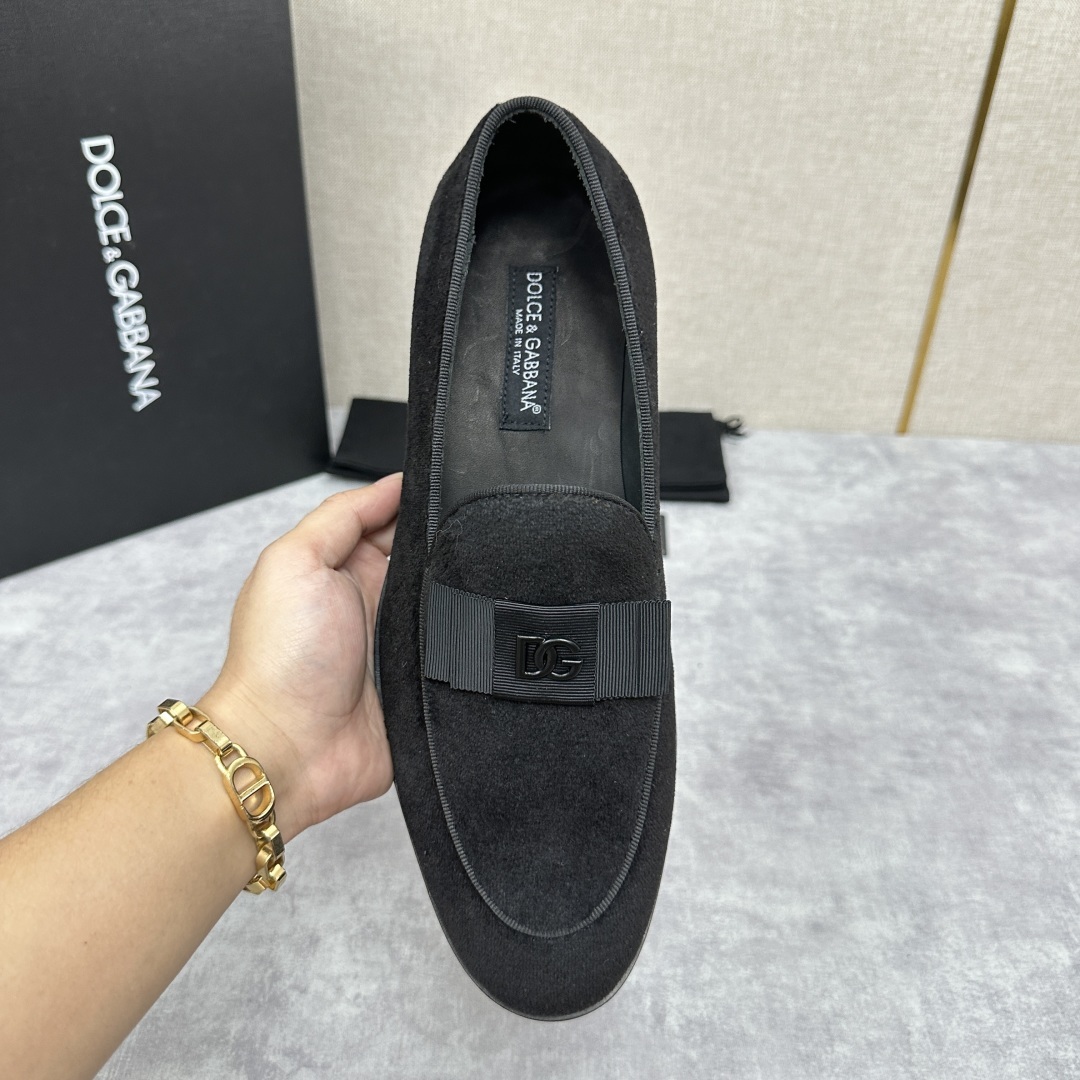 💋💍D&G 杜嘉-班纳 Dolce&Gabban* 莫卡辛便鞋 男士乐福鞋皮鞋 以全新版本创意呈现