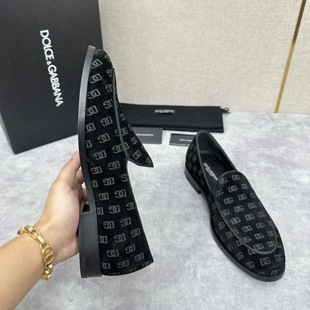 💋💍D&G   杜嘉-班纳 Dolce&Gabban* 莫卡辛便鞋 男士乐福鞋皮鞋  以全新版本创意呈现