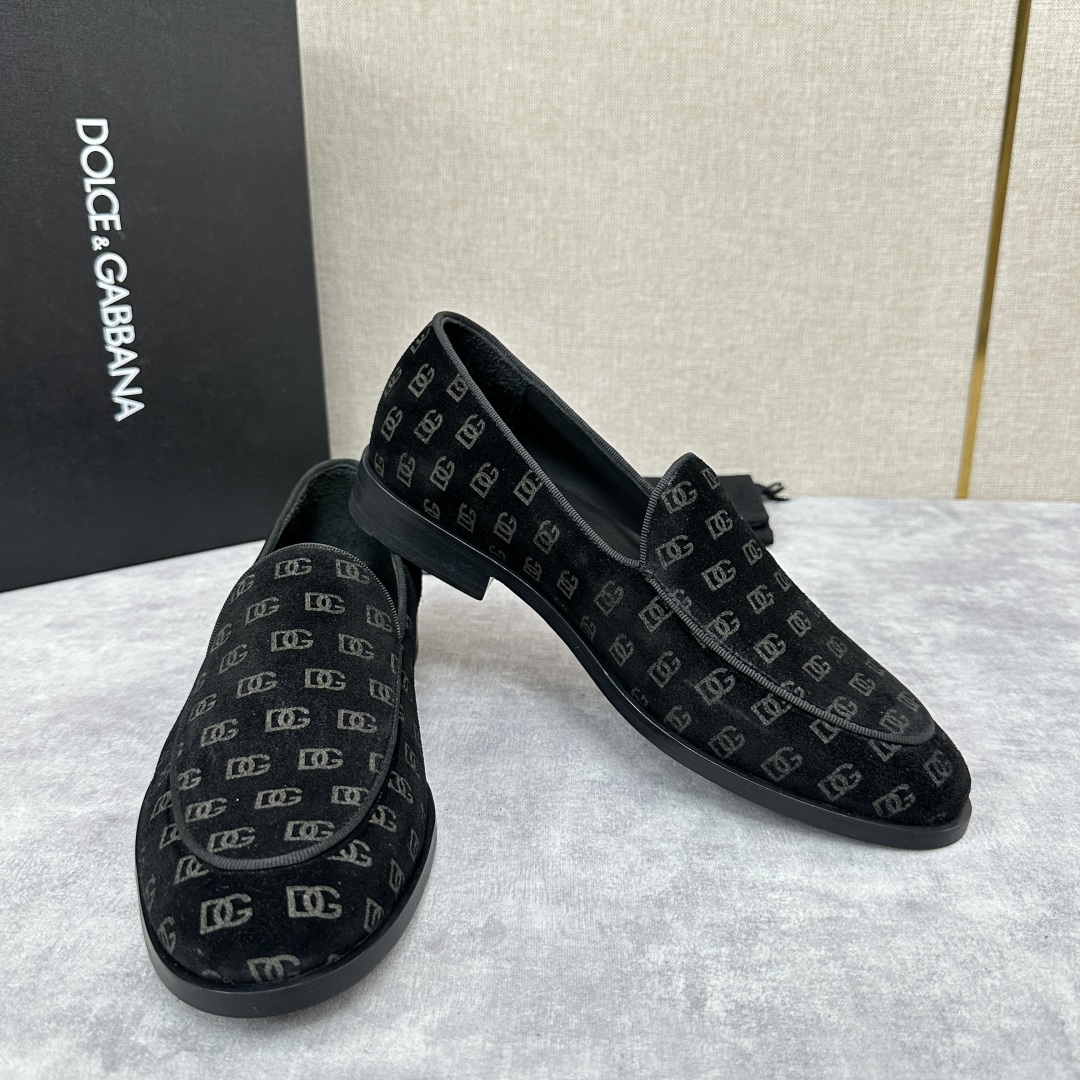 💋💍D&G   杜嘉-班纳 Dolce&Gabban* 莫卡辛便鞋 男士乐福鞋皮鞋  以全新版本创意呈现