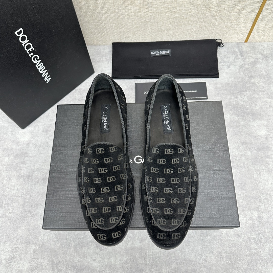 💋💍D&G   杜嘉-班纳 Dolce&Gabban* 莫卡辛便鞋 男士乐福鞋皮鞋  以全新版本创意呈现