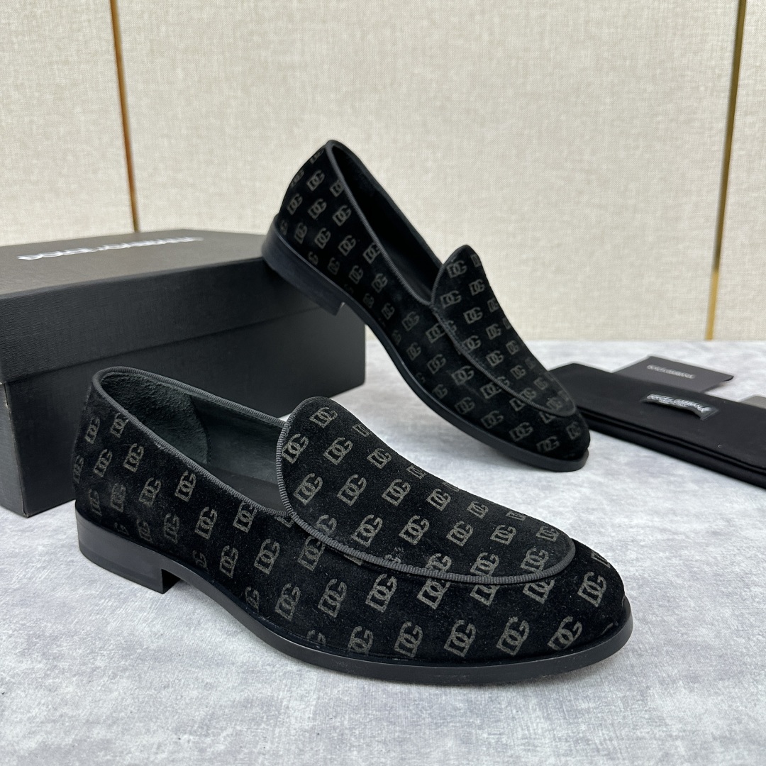 💋💍D&G   杜嘉-班纳 Dolce&Gabban* 莫卡辛便鞋 男士乐福鞋皮鞋  以全新版本创意呈现