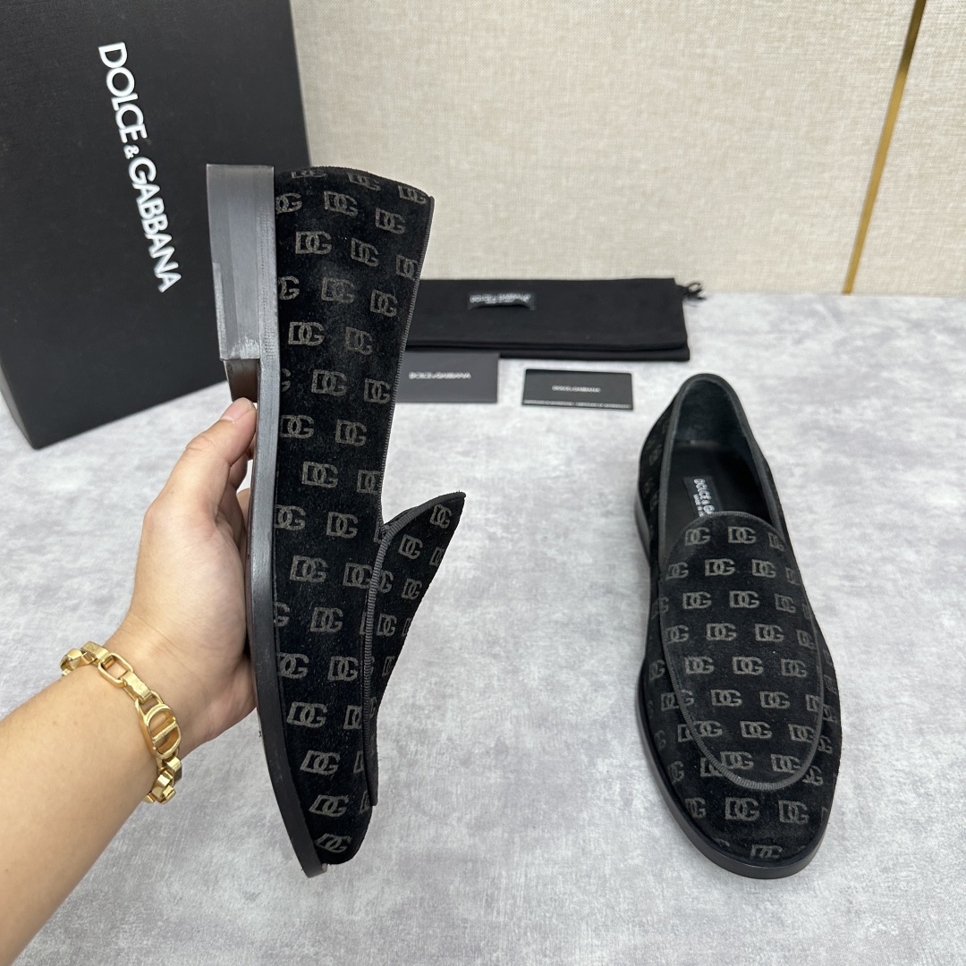 💋💍D&G   杜嘉-班纳 Dolce&Gabban* 莫卡辛便鞋 男士乐福鞋皮鞋  以全新版本创意呈现