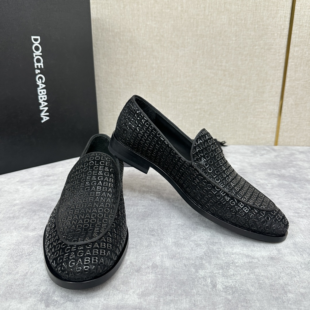 💋💍D&G   杜嘉-班纳 Dolce&Gabban* 莫卡辛便鞋 男士乐福鞋皮鞋  以全新版本创意呈现