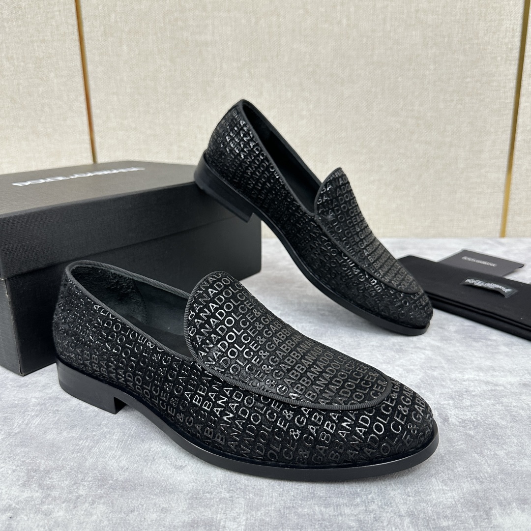 💋💍D&G   杜嘉-班纳 Dolce&Gabban* 莫卡辛便鞋 男士乐福鞋皮鞋  以全新版本创意呈现