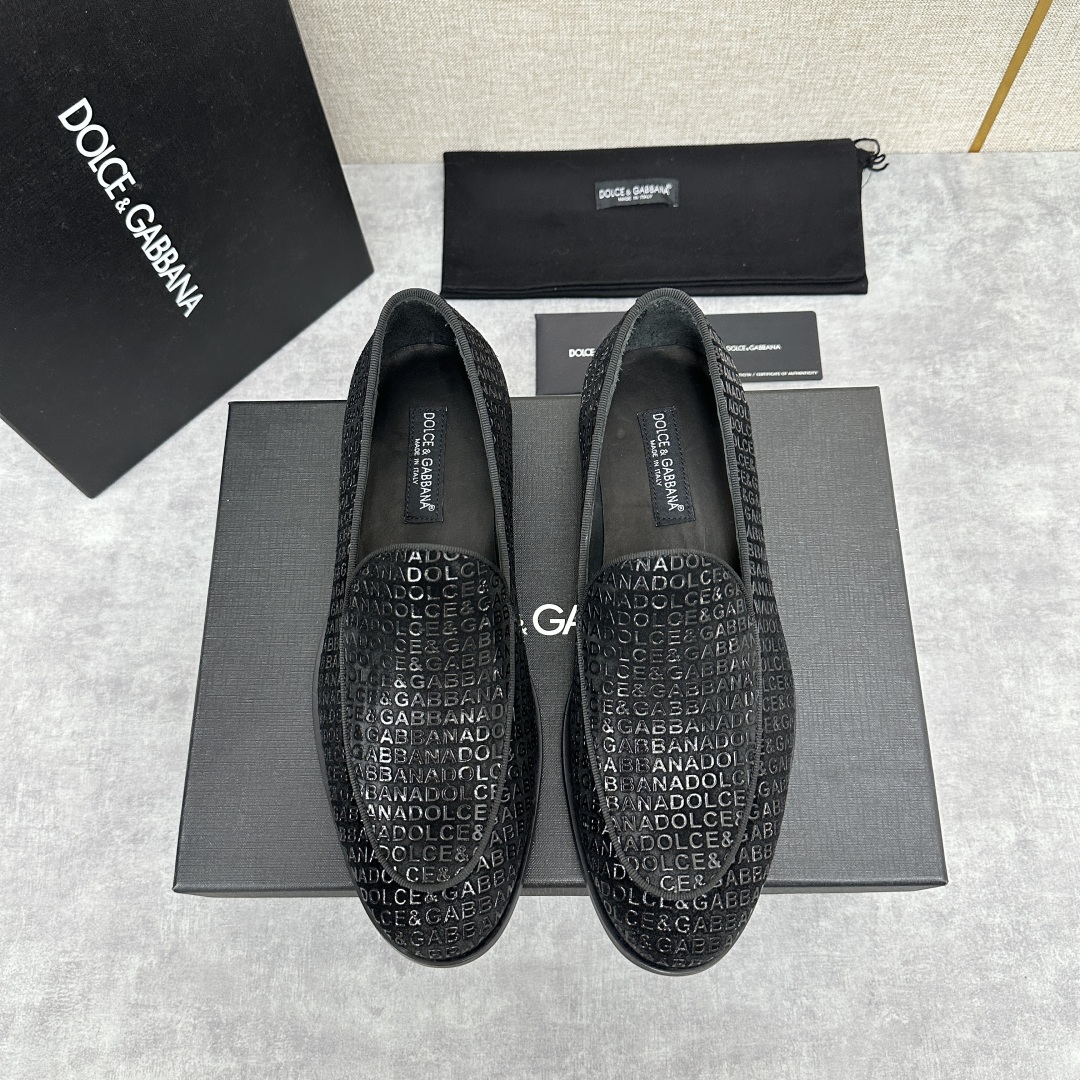 💋💍D&G   杜嘉-班纳 Dolce&Gabban* 莫卡辛便鞋 男士乐福鞋皮鞋  以全新版本创意呈现