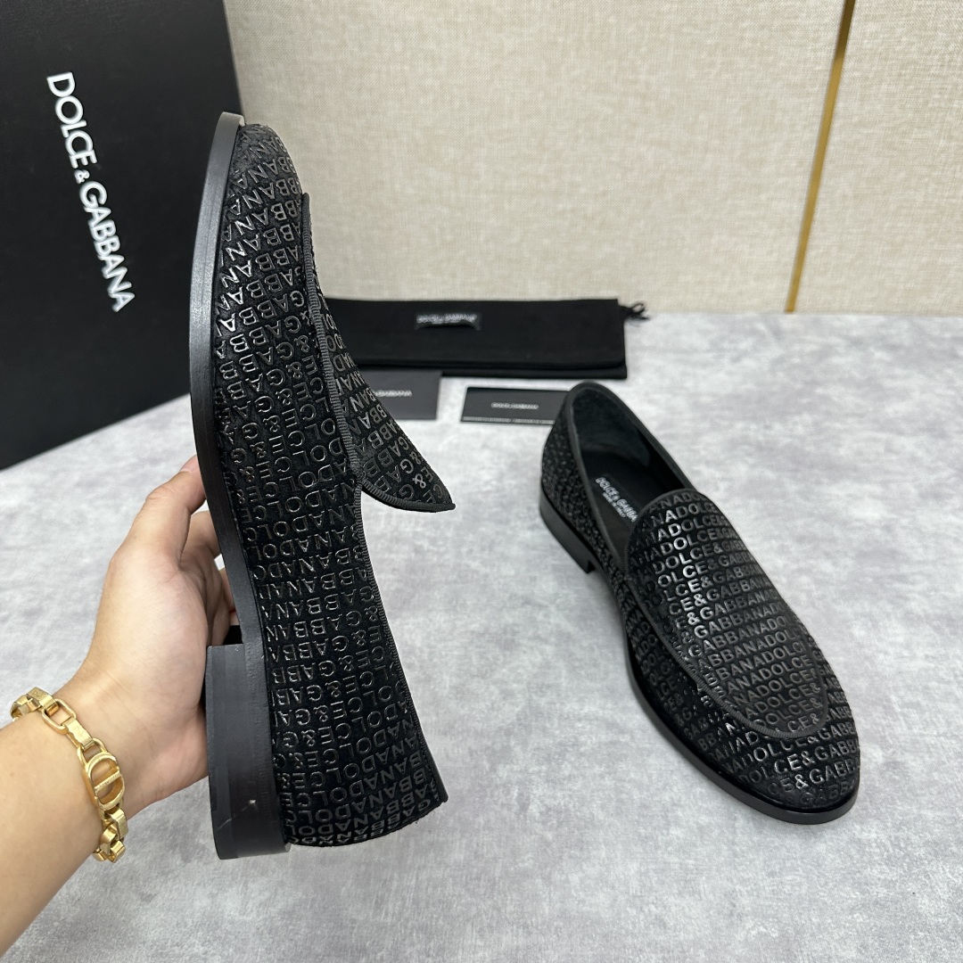💋💍D&G   杜嘉-班纳 Dolce&Gabban* 莫卡辛便鞋 男士乐福鞋皮鞋  以全新版本创意呈现