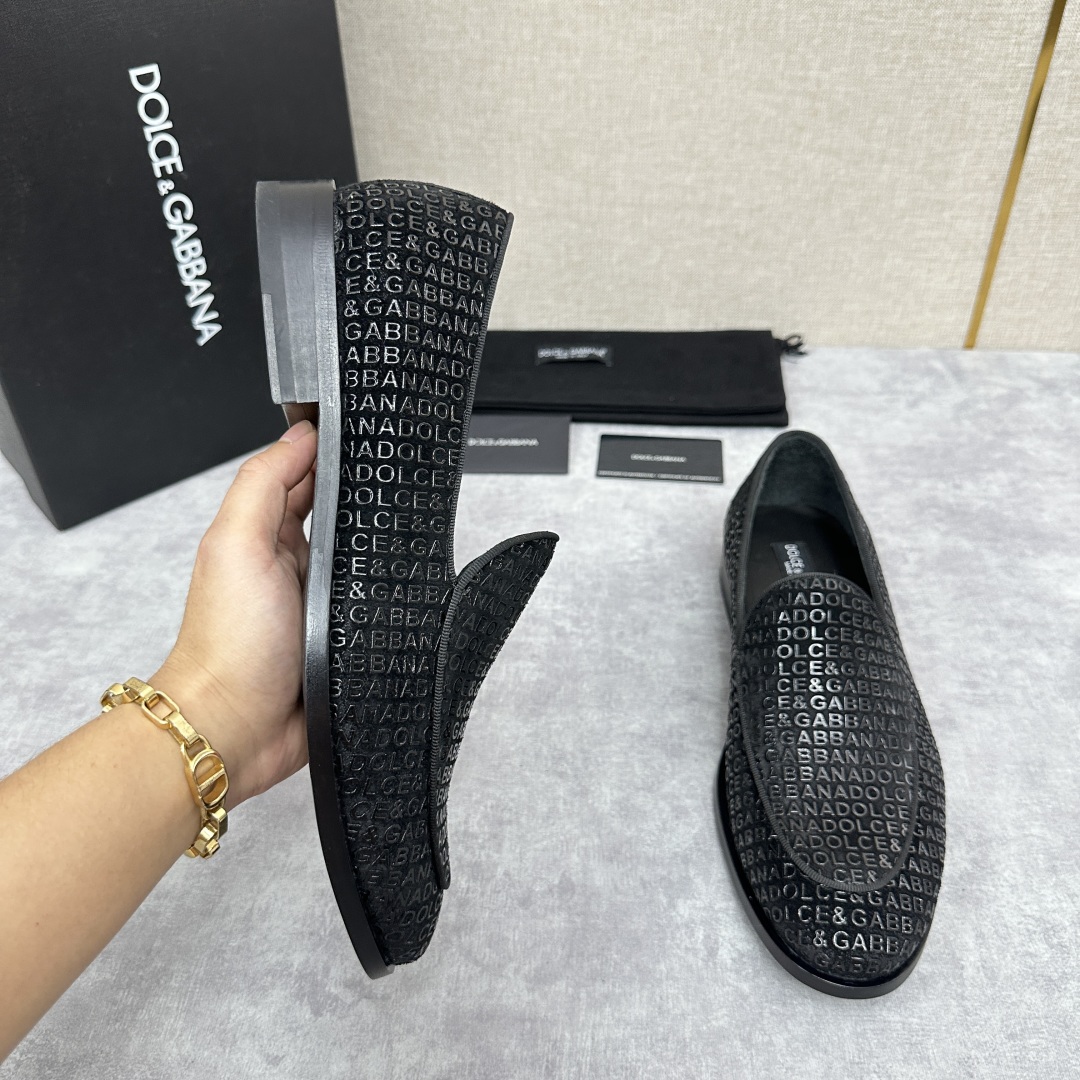 💋💍D&G   杜嘉-班纳 Dolce&Gabban* 莫卡辛便鞋 男士乐福鞋皮鞋  以全新版本创意呈现
