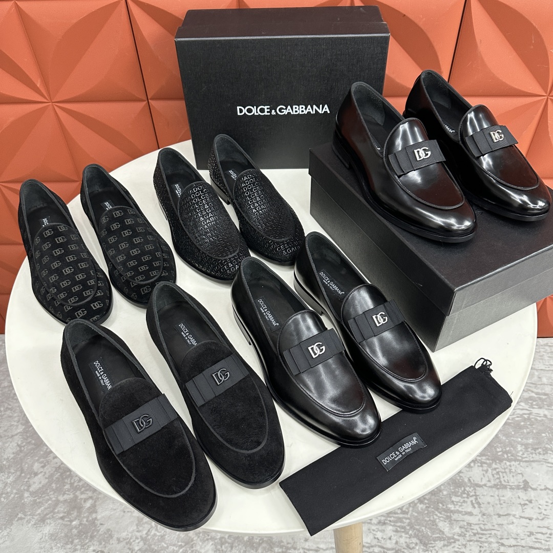 💋💍D&G   杜嘉-班纳 Dolce&Gabban* 莫卡辛便鞋 男士乐福鞋皮鞋  以全新版本创意呈现