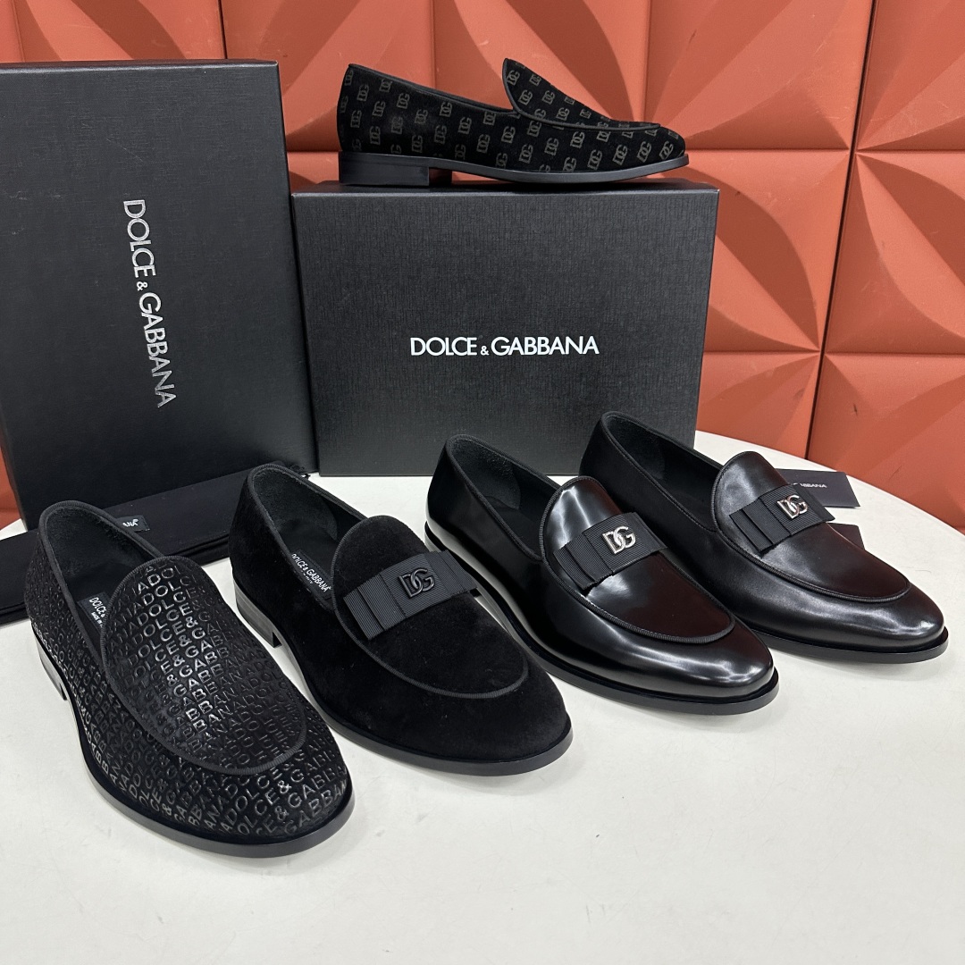 💋💍D&G   杜嘉-班纳 Dolce&Gabban* 莫卡辛便鞋 男士乐福鞋皮鞋  以全新版本创意呈现