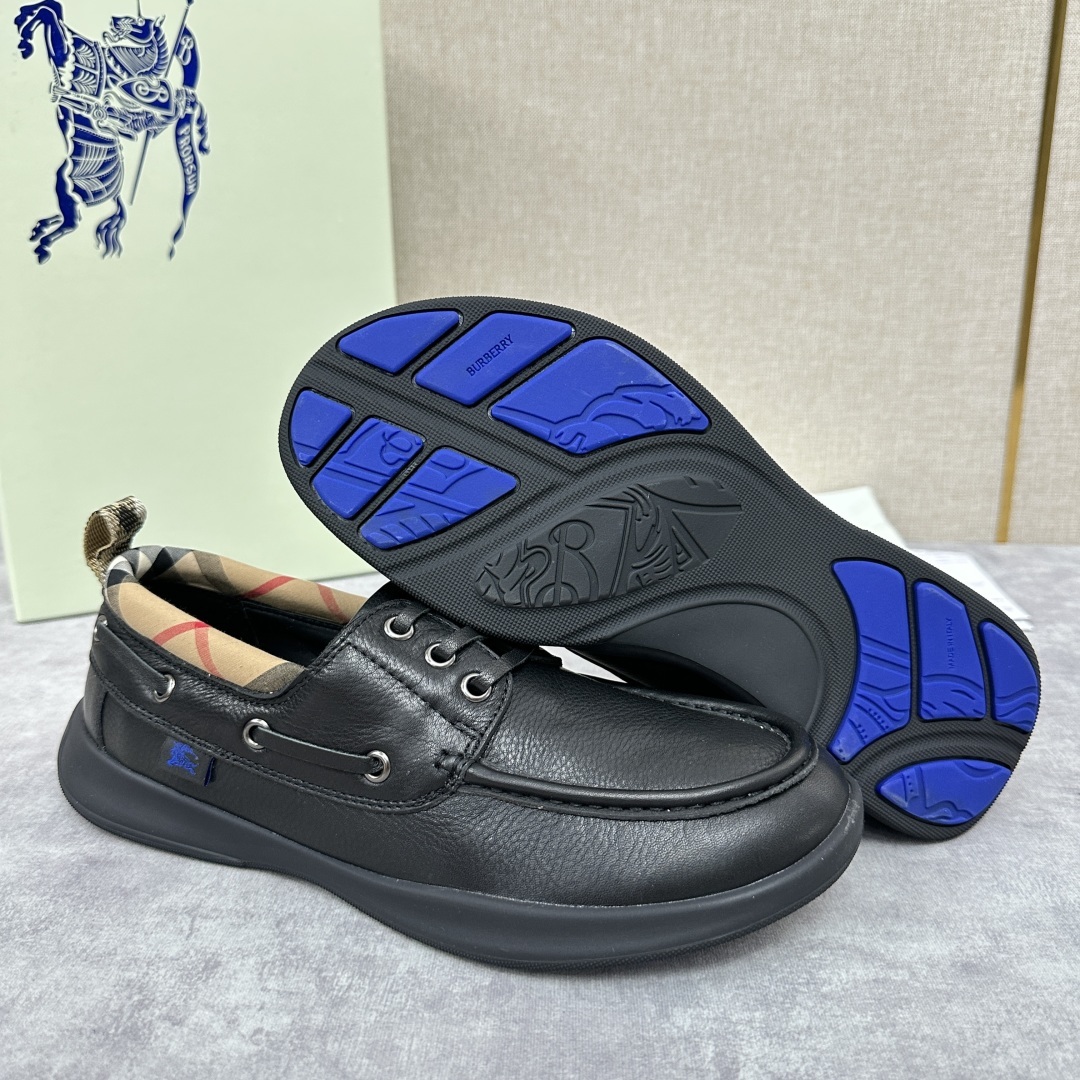 💋💍B家新品 Burber*y 巴宝-莉 男士休闲便鞋 绅士之履,经典与质感的完美融合👞