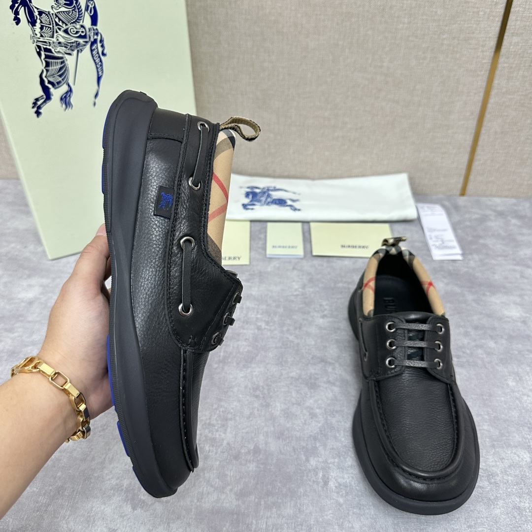 💋💍B家新品 Burber*y 巴宝-莉 男士休闲便鞋 绅士之履,经典与质感的完美融合👞