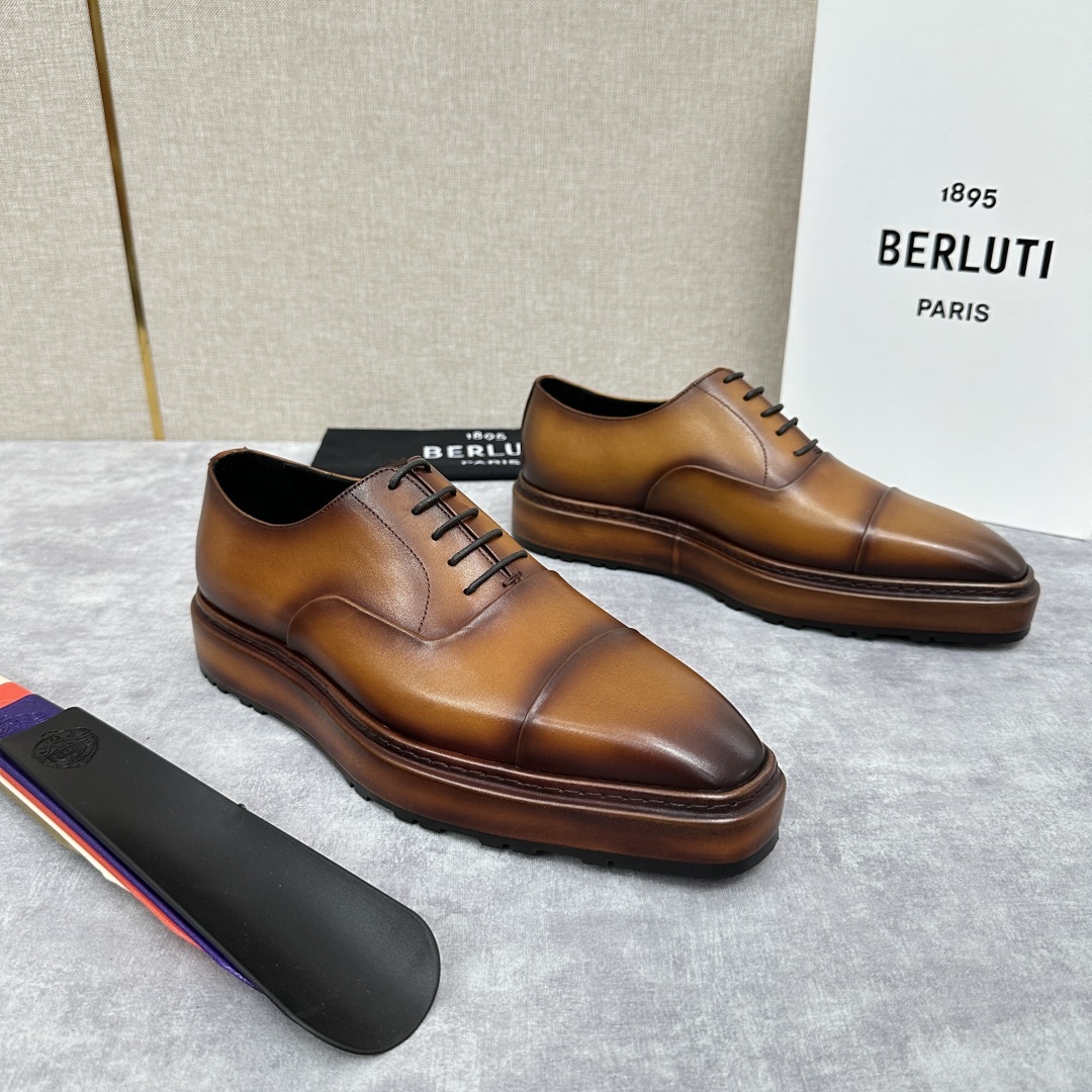 💋💍BERLUT* 布鲁提 ALTO 牛津鞋 男士正装👔皮鞋 官方 23,700