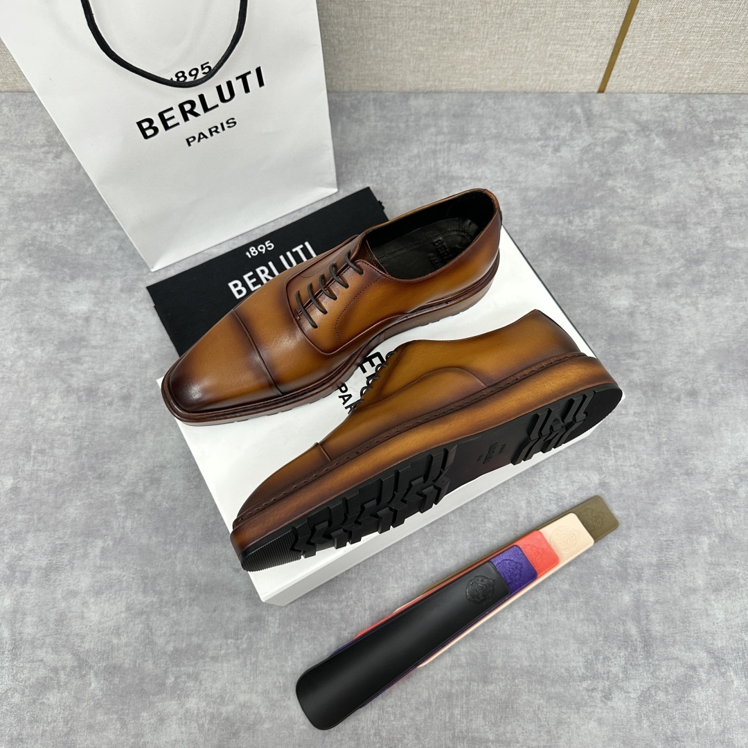 💋💍BERLUT* 布鲁提 ALTO 牛津鞋 男士正装👔皮鞋 官方 23,700