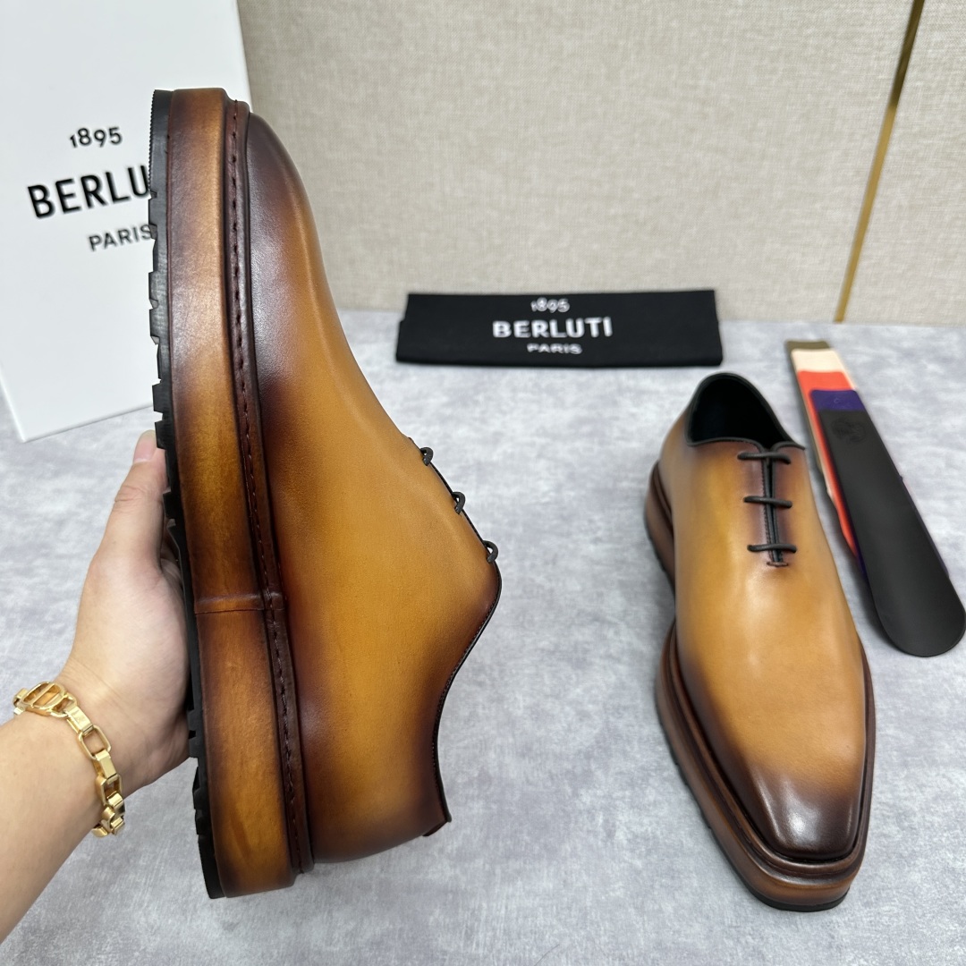 💋💍BERLUT*  布鲁提 ALTO 牛津鞋  男士正装👔皮鞋  官方 23,700         