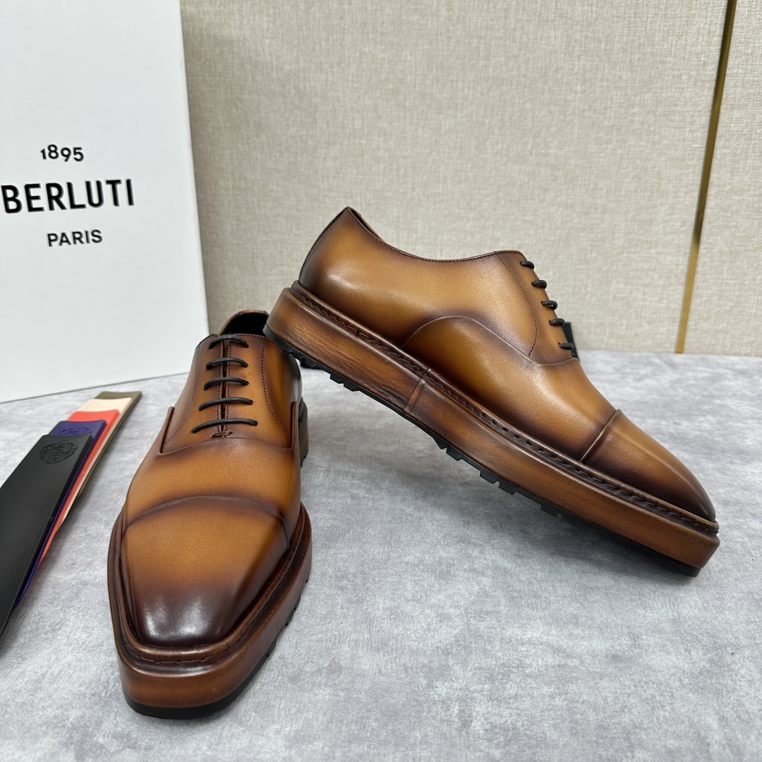 💋💍BERLUT* 布鲁提 ALTO 牛津鞋 男士正装👔皮鞋 官方 23,700