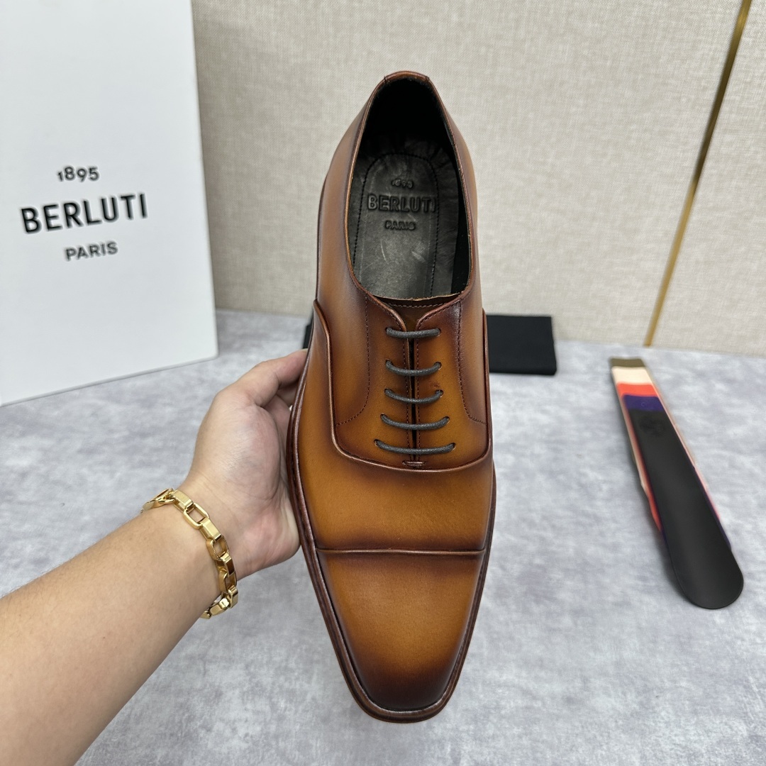 💋💍BERLUT* 布鲁提 ALTO 牛津鞋 男士正装👔皮鞋 官方 23,700