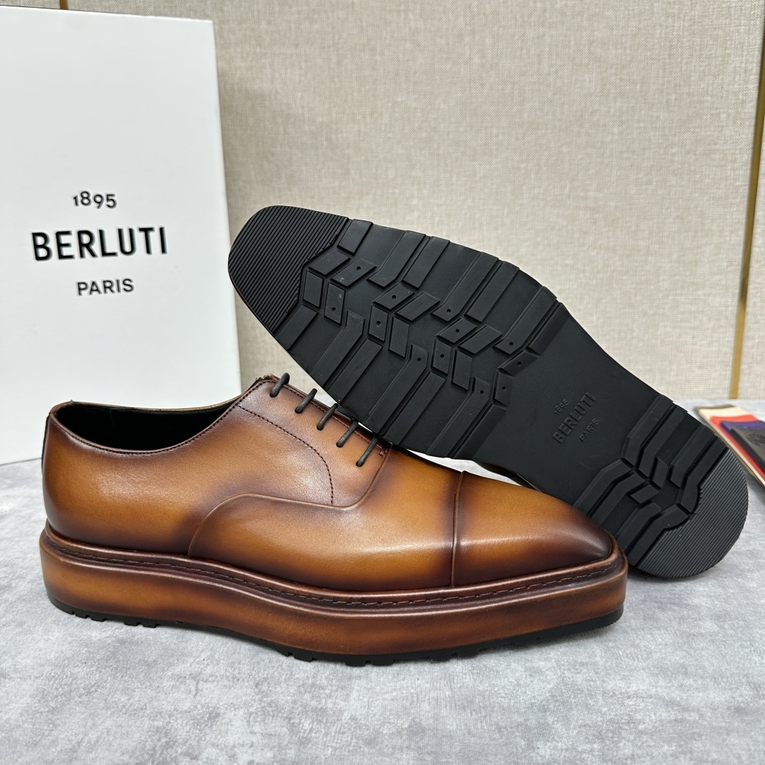 💋💍BERLUT* 布鲁提 ALTO 牛津鞋 男士正装👔皮鞋 官方 23,700