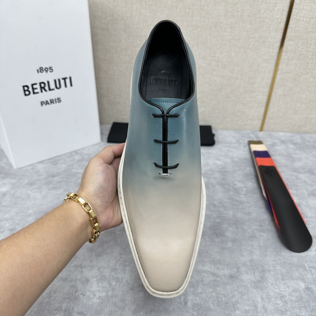 💋💍BERLUT* 布鲁提 ALTO 牛津鞋 男士正装👔皮鞋 官方 23,700