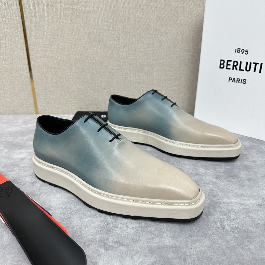 💋💍BERLUT* 布鲁提 ALTO 牛津鞋 男士正装👔皮鞋 官方 23,700