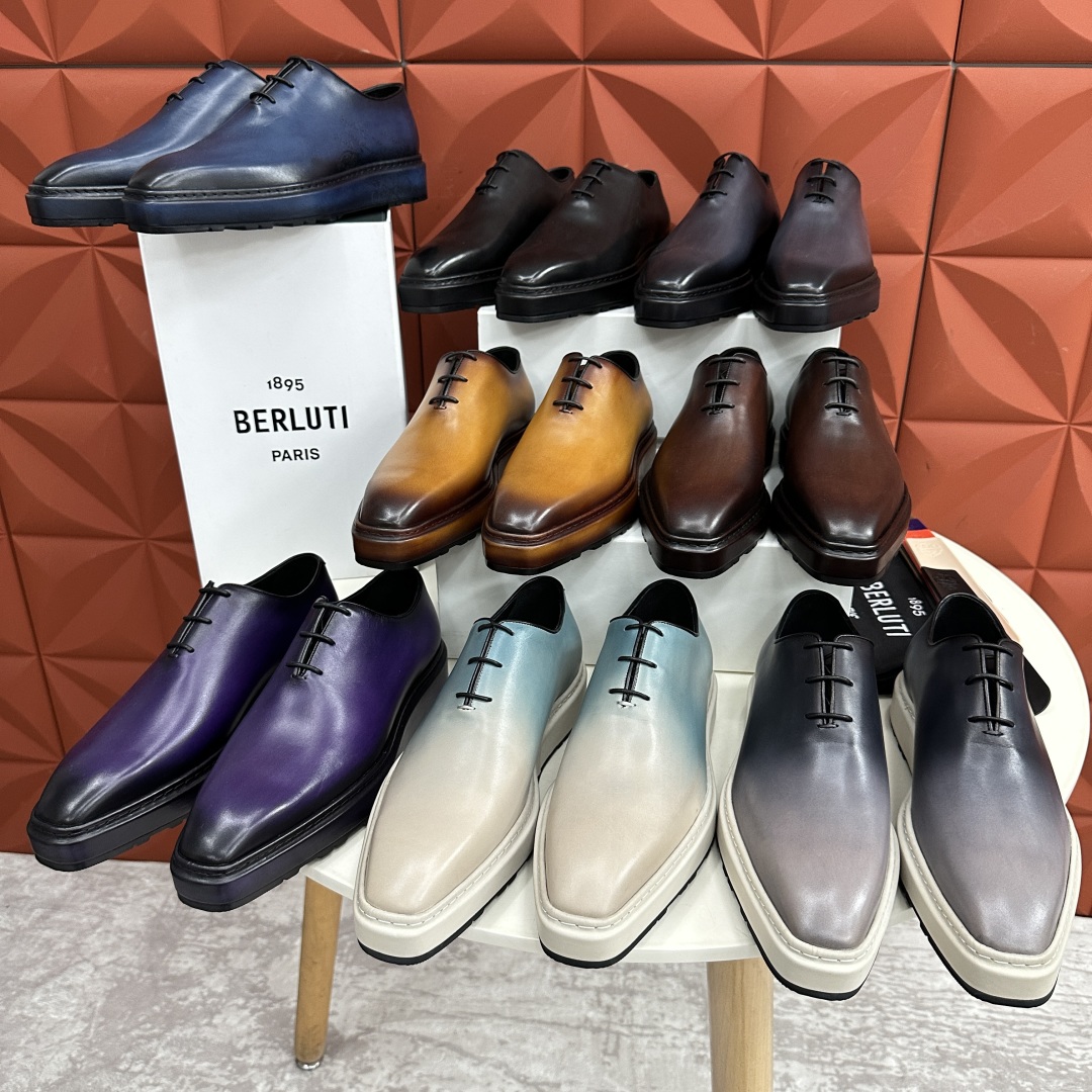 💋💍BERLUT*  布鲁提 ALTO 牛津鞋  男士正装👔皮鞋  官方 23,700         