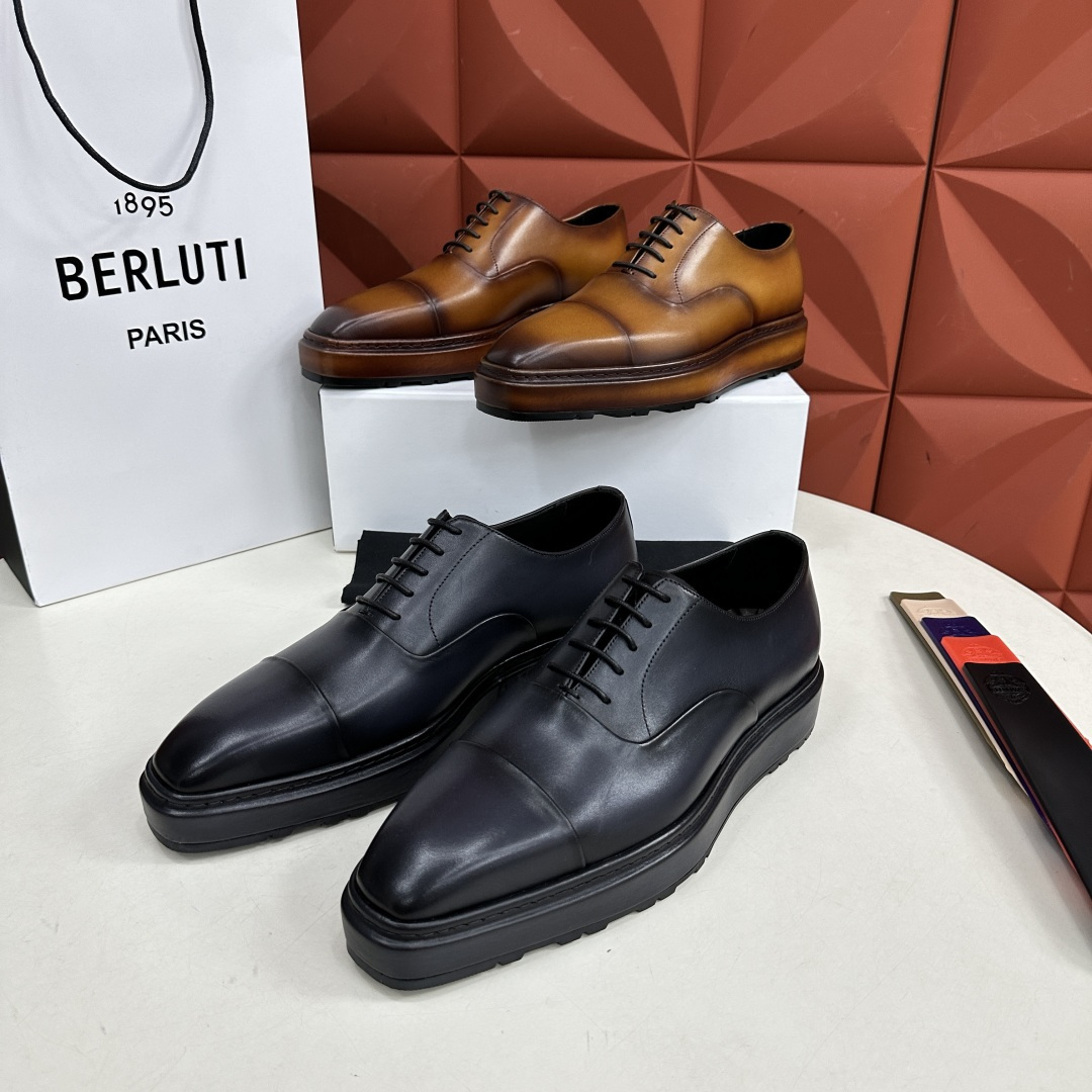 💋💍BERLUT*  布鲁提 ALTO 牛津鞋  男士正装👔皮鞋  官方 23,700         