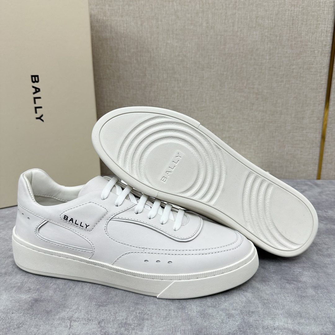 💋💍BL家新品  早于官网发布，BAL*Y/巴-利 男士皮革休闲运动鞋出货
，经典休闲运动鞋型，鞋面采用