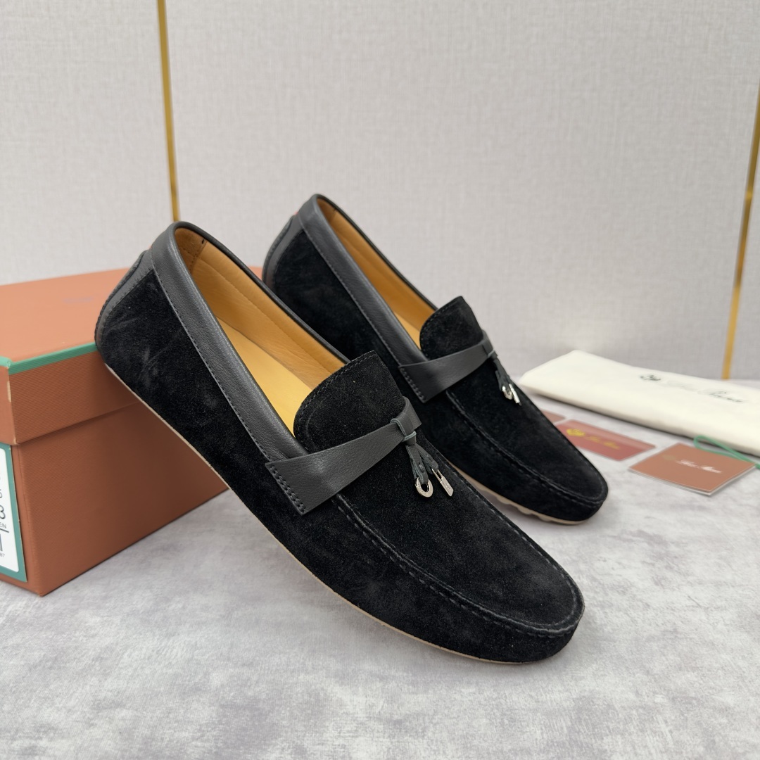 💋💍LP新品上架 Loro Pia* 诺悠-翩雅 Dot Sole Walk 男士莫卡辛男鞋