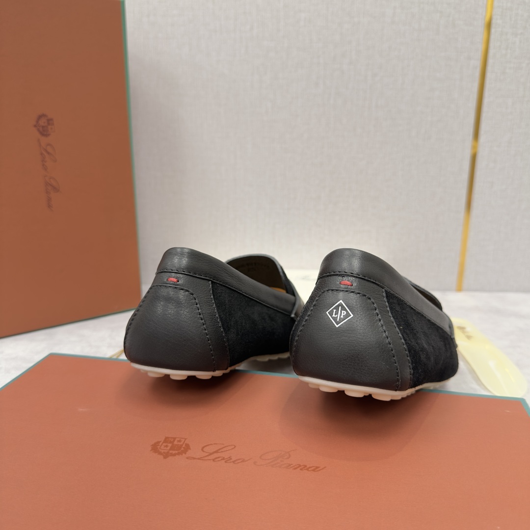 💋💍LP新品上架 Loro Pia* 诺悠-翩雅 Dot Sole Walk 男士莫卡辛男鞋