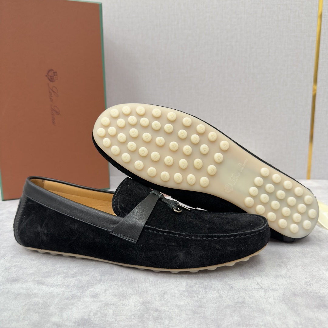 💋💍LP新品上架 Loro Pia* 诺悠-翩雅 Dot Sole Walk 男士莫卡辛男鞋