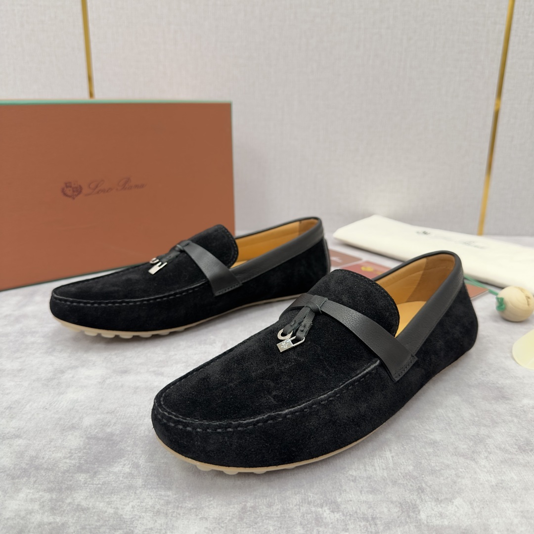 💋💍LP新品上架 Loro Pia* 诺悠-翩雅 Dot Sole Walk 男士莫卡辛男鞋