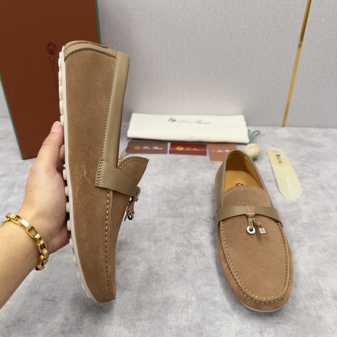 💋💍LP新品上架 Loro Pia* 诺悠-翩雅 Dot Sole Walk 男士莫卡辛男鞋
