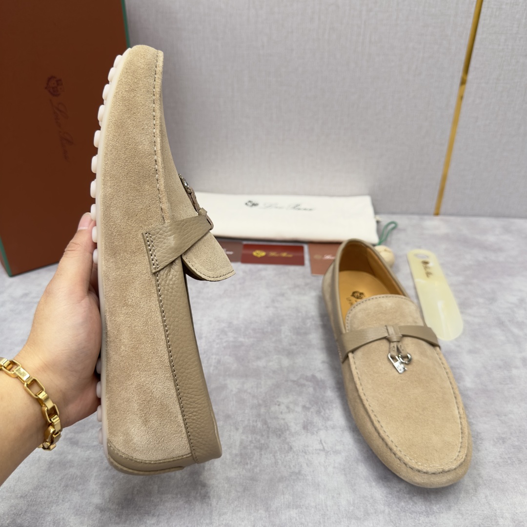 💋💍LP新品上架   Loro Pia*   诺悠-翩雅  Dot Sole Walk 男士莫卡辛男鞋 