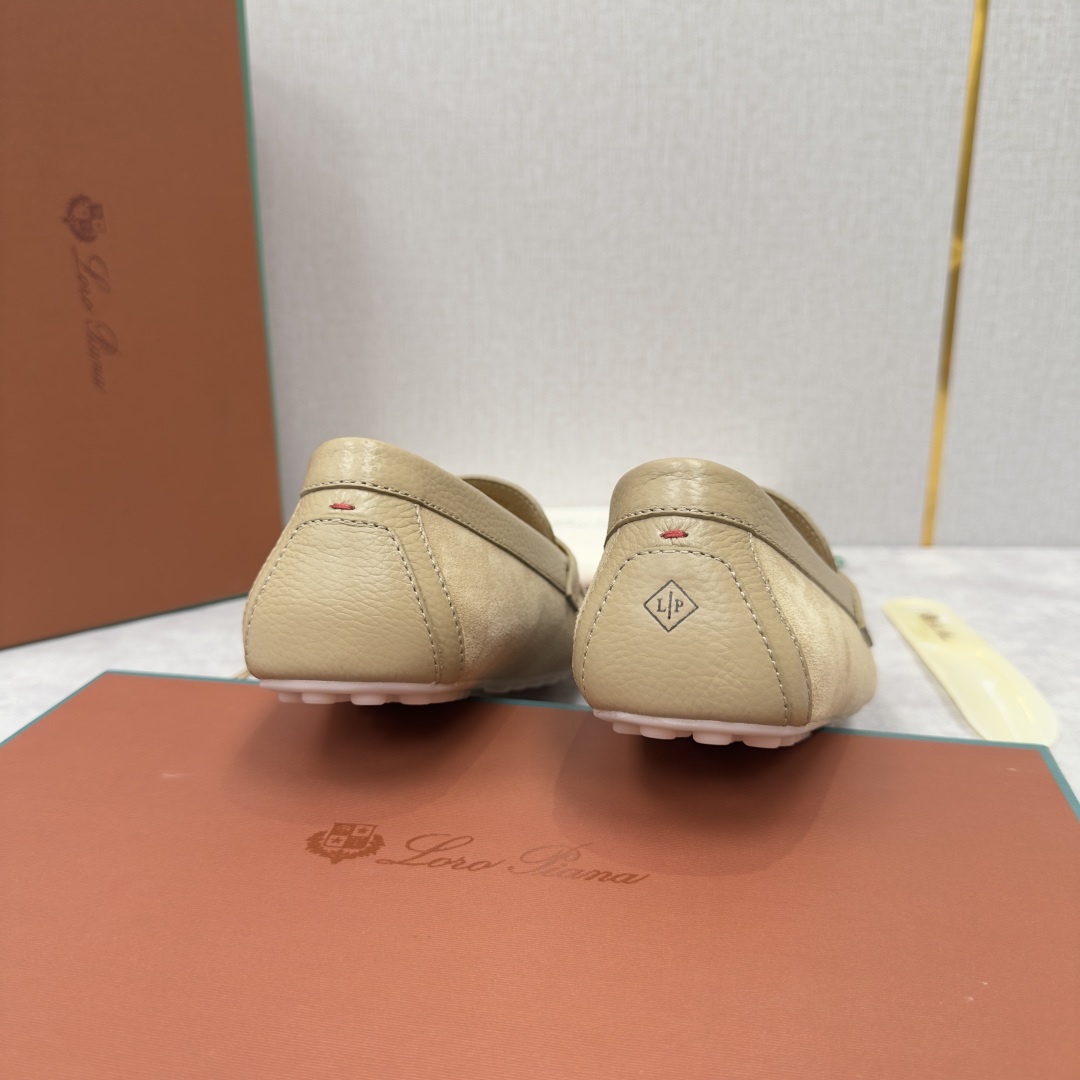 💋💍LP新品上架   Loro Pia*   诺悠-翩雅  Dot Sole Walk 男士莫卡辛男鞋 