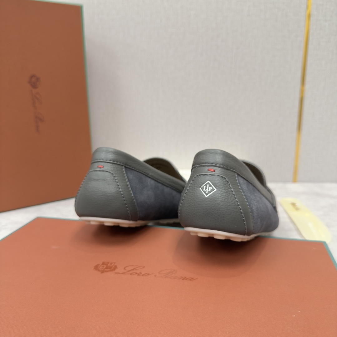 💋💍LP新品上架 Loro Pia* 诺悠-翩雅 Dot Sole Walk 男士莫卡辛男鞋