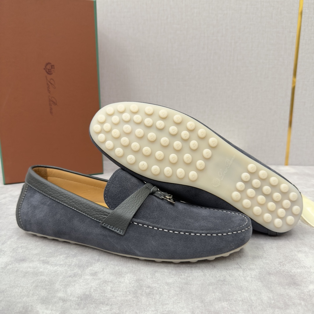 💋💍LP新品上架 Loro Pia* 诺悠-翩雅 Dot Sole Walk 男士莫卡辛男鞋