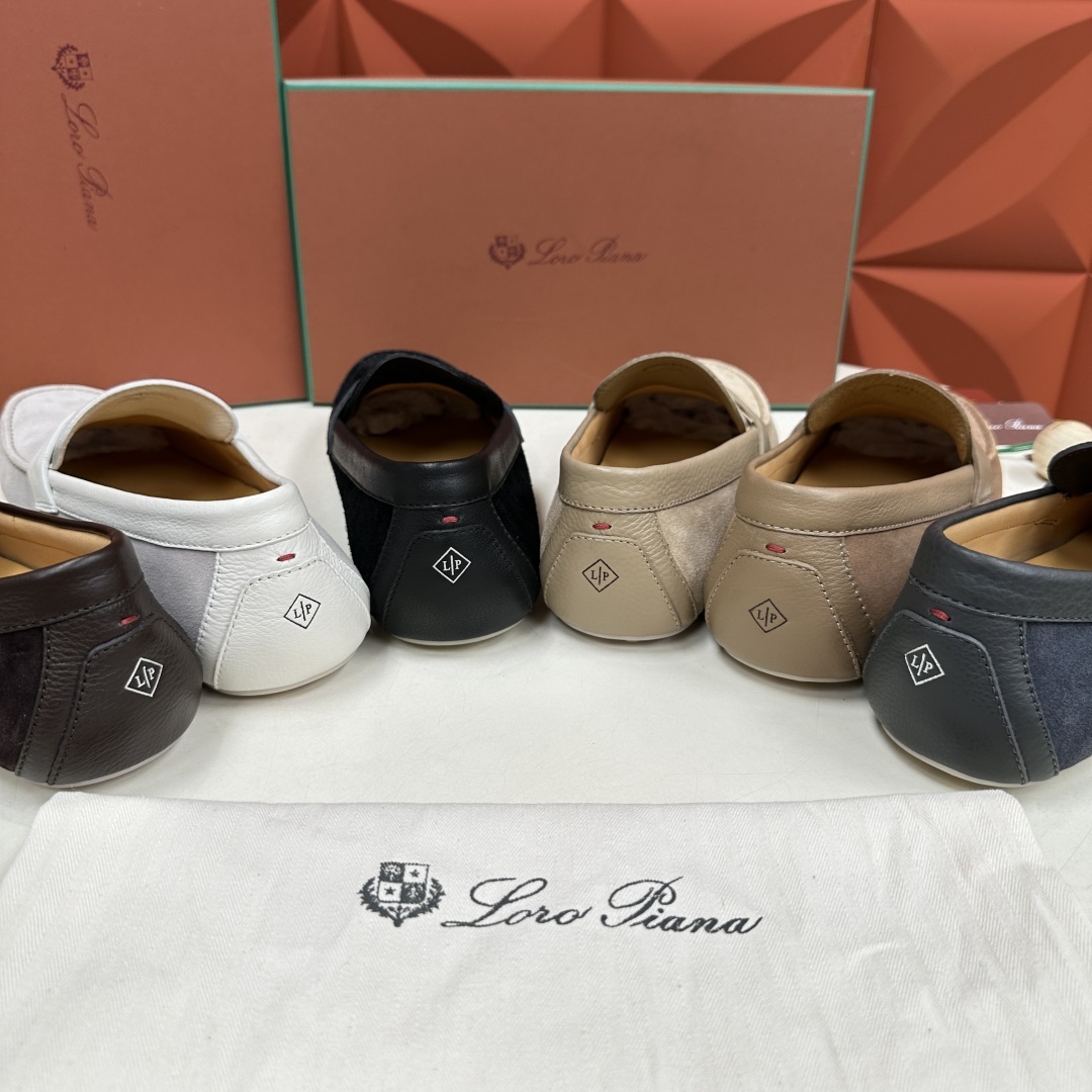 💋💍LP新品上架 Loro Pia* 诺悠-翩雅 Dot Sole Walk 男士莫卡辛男鞋