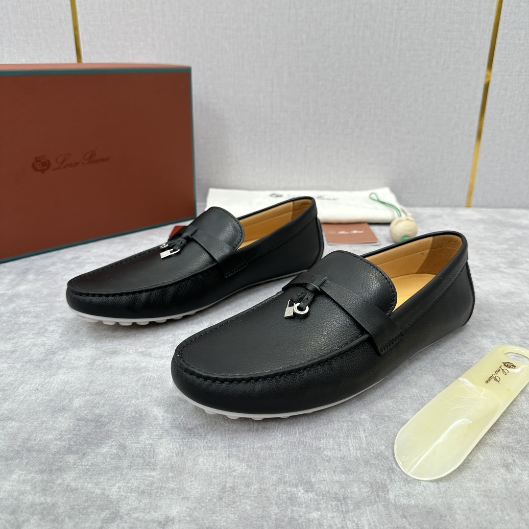 💋💍LP新品上架 Loro Pia* 诺悠-翩雅 Dot Sole Walk 男士莫卡辛男鞋