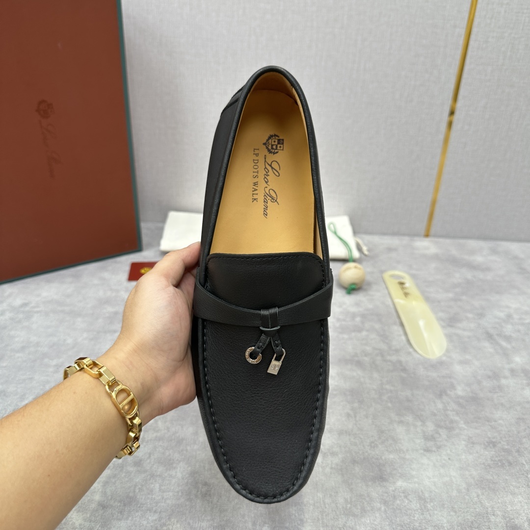 💋💍LP新品上架 Loro Pia* 诺悠-翩雅 Dot Sole Walk 男士莫卡辛男鞋